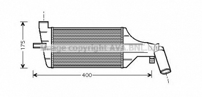 AVA QUALITY COOLING ola4325 -  Интеркулер